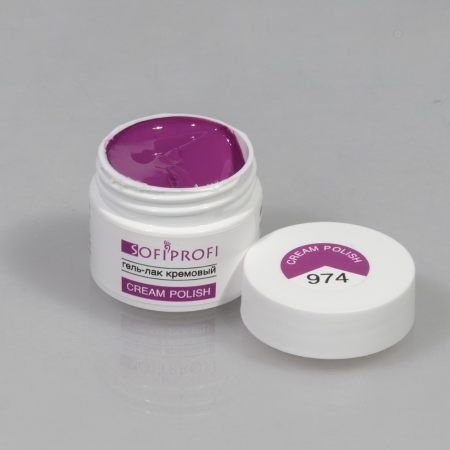 Гель-лак кремовый Cream Polish, арт. 974, 15 мл